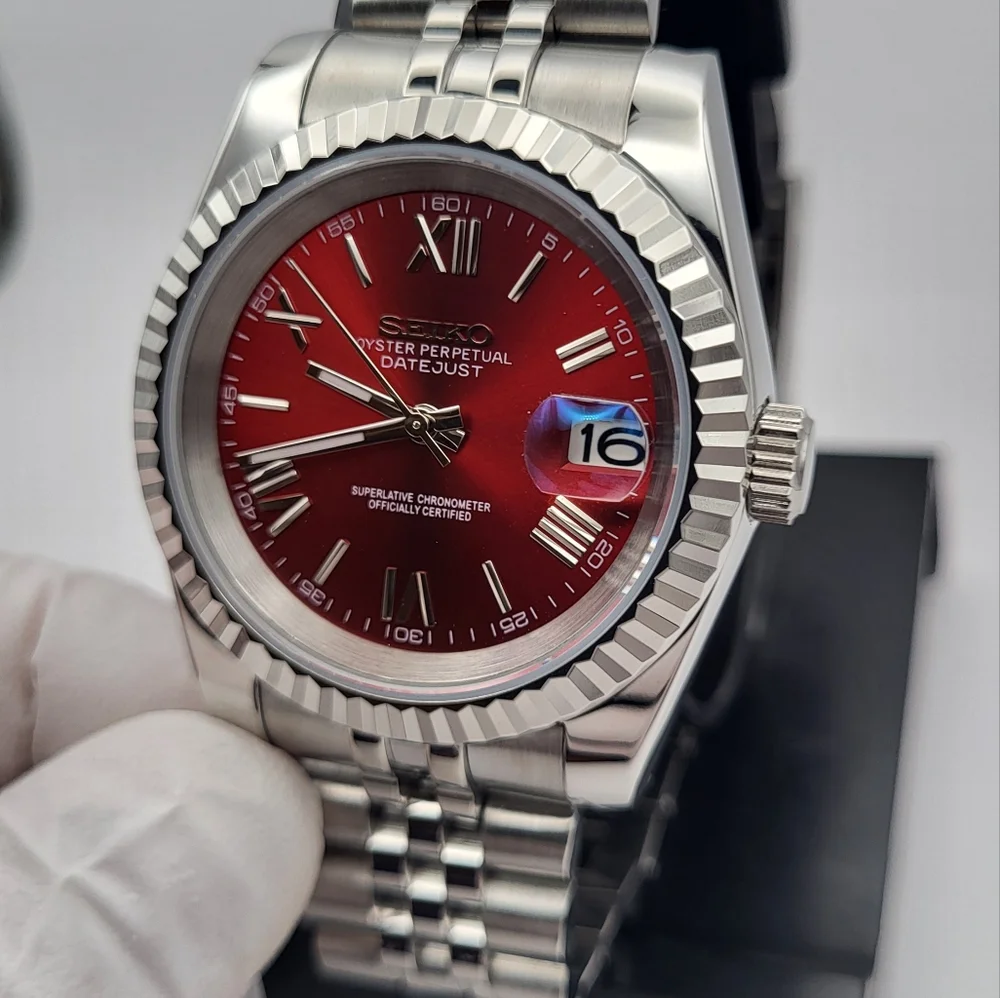 New Seiko Mod 39mm Automatic Watch